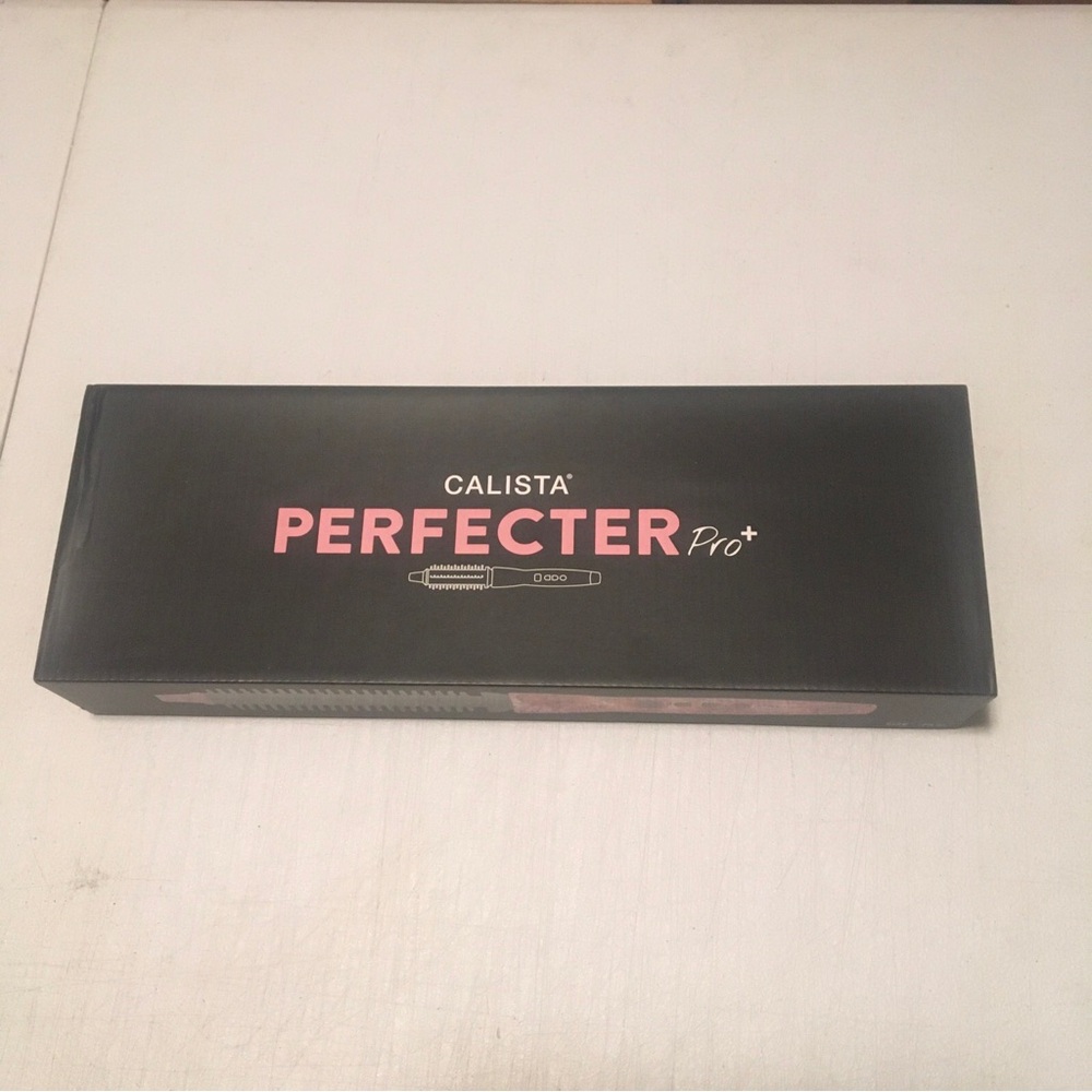 Calista Perfecter Pro+ .75 Hair Styling Tool - Black with Pink Accents
